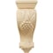 Ekena Millwork 5"W x 7"D x 14"H Large Grape Corbel, Maple CORW05X07X14GRMA - alternate 2